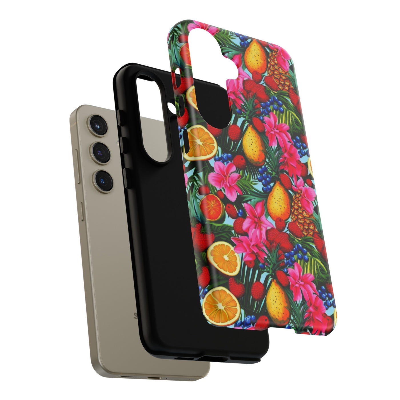 Cute Samsung Case | Cool Iphone Case | Summer Mixed Fruit, Samsung S24, S23, S22, S21, IPhone 15 Case | Iphone 14 Case, Iphone 13 Case