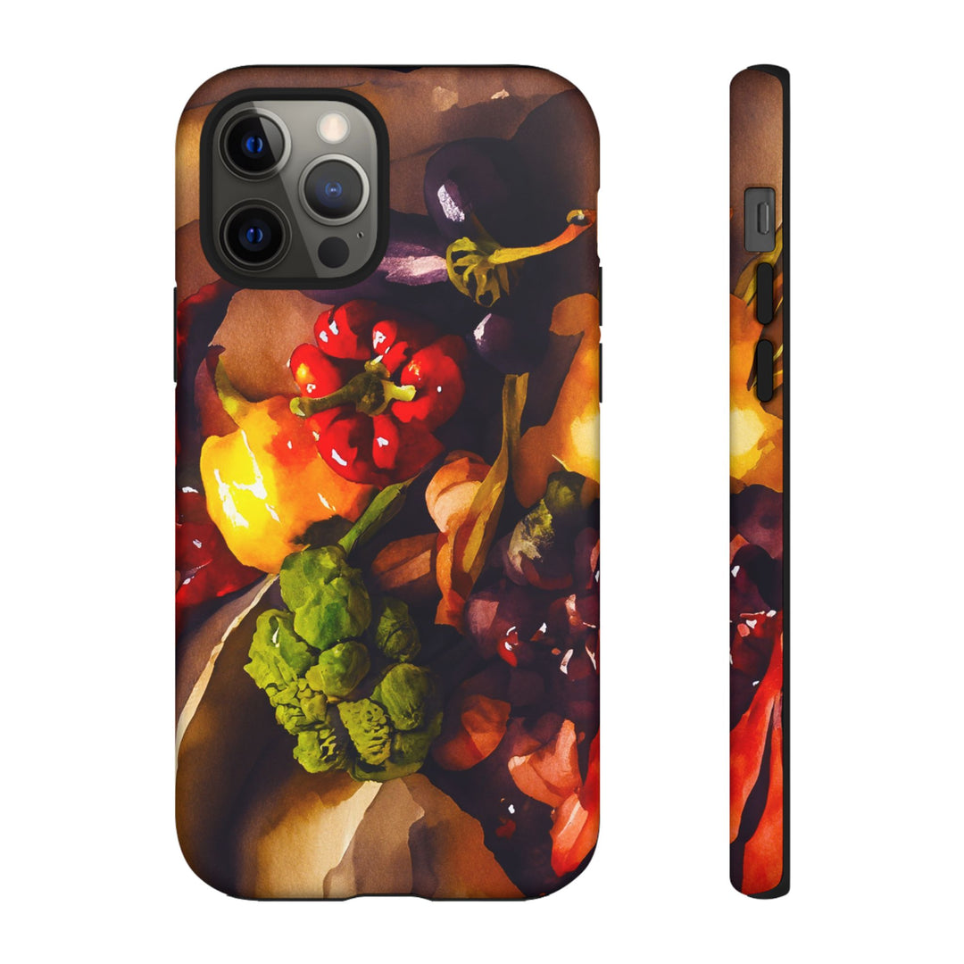 Impact Resistant, Fall Farm Vegetables, Cute Phone Cases for Samsung S24, S23, S22, S21, IPhone 15 pro Iphone 14 pro Iphone 13 IPhone 12 Iphone 11 - Studio40ParkLane