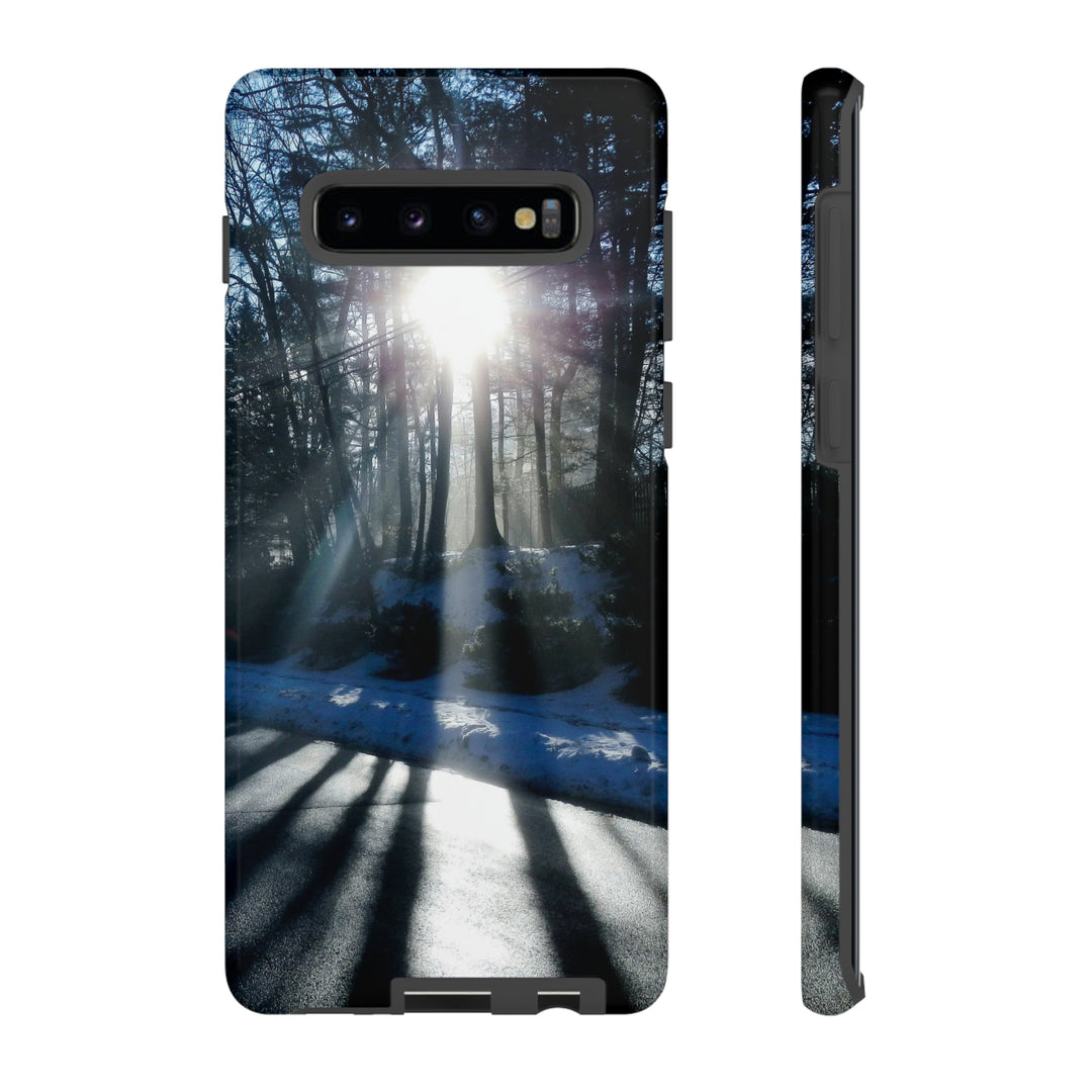 Cute Samsung Phone Case | Aesthetic Samsung Phone Case | Galaxy S23, S22, S21, S20 | Winter Sunshine, Protective Phone Case - Studio40ParkLane