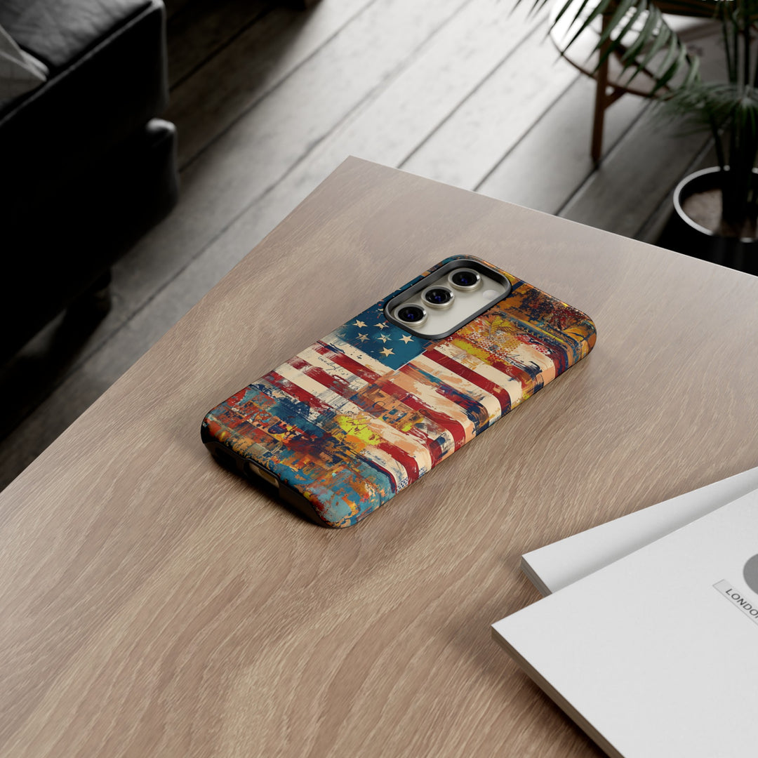 Impact Resistant, American Flag, Cute Phone Cases for Samsung S24, S23, S22, S21, IPhone 15 pro Iphone 14 pro Iphone 13 IPhone 12 Iphone 11 - Studio40ParkLane