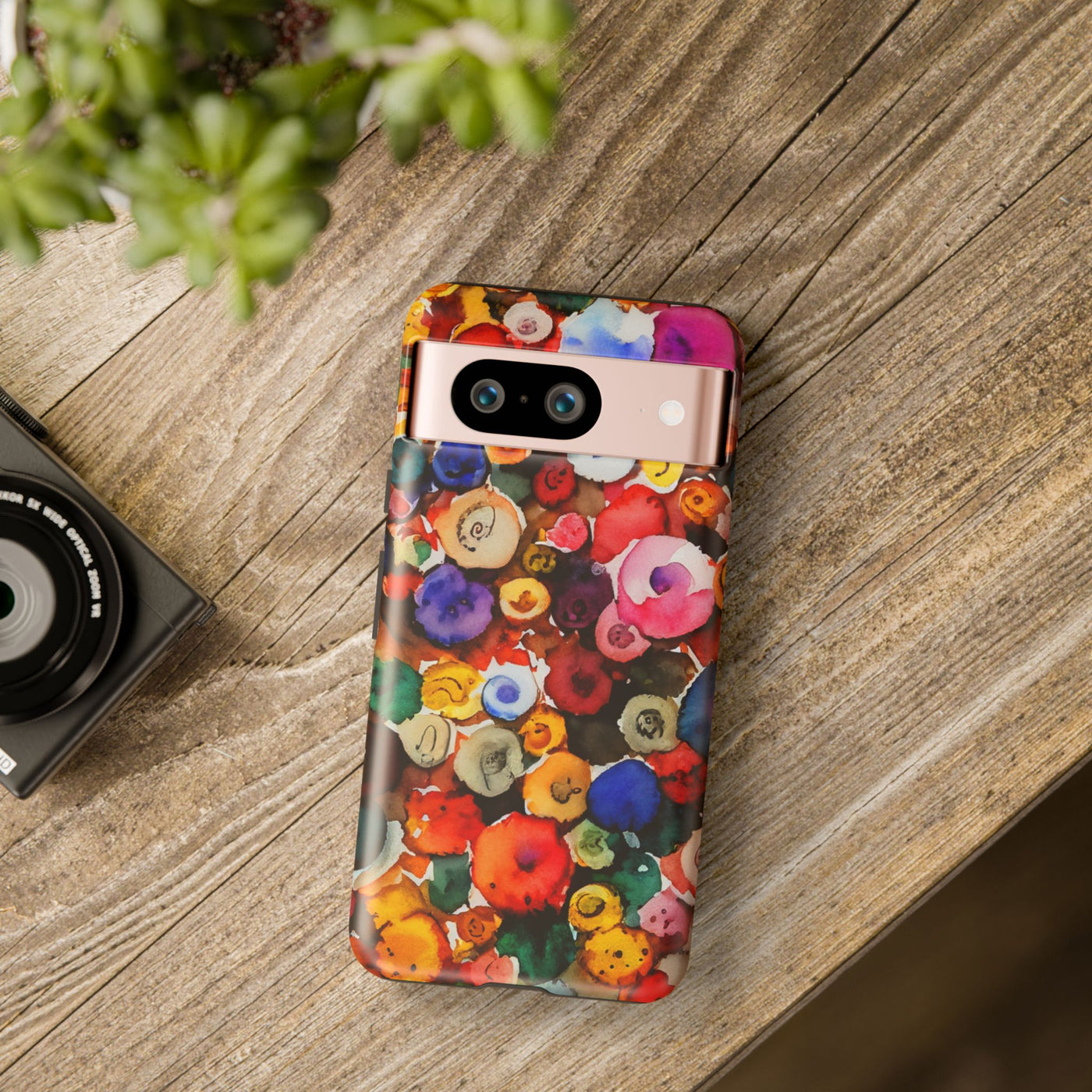 Impact Resistant, Fall Colors Buttons, Cute Phone Cases for Samsung S24, S23, S22, S21, IPhone 15 pro Iphone 14 pro Iphone 13 IPhone 12 Iphone 11