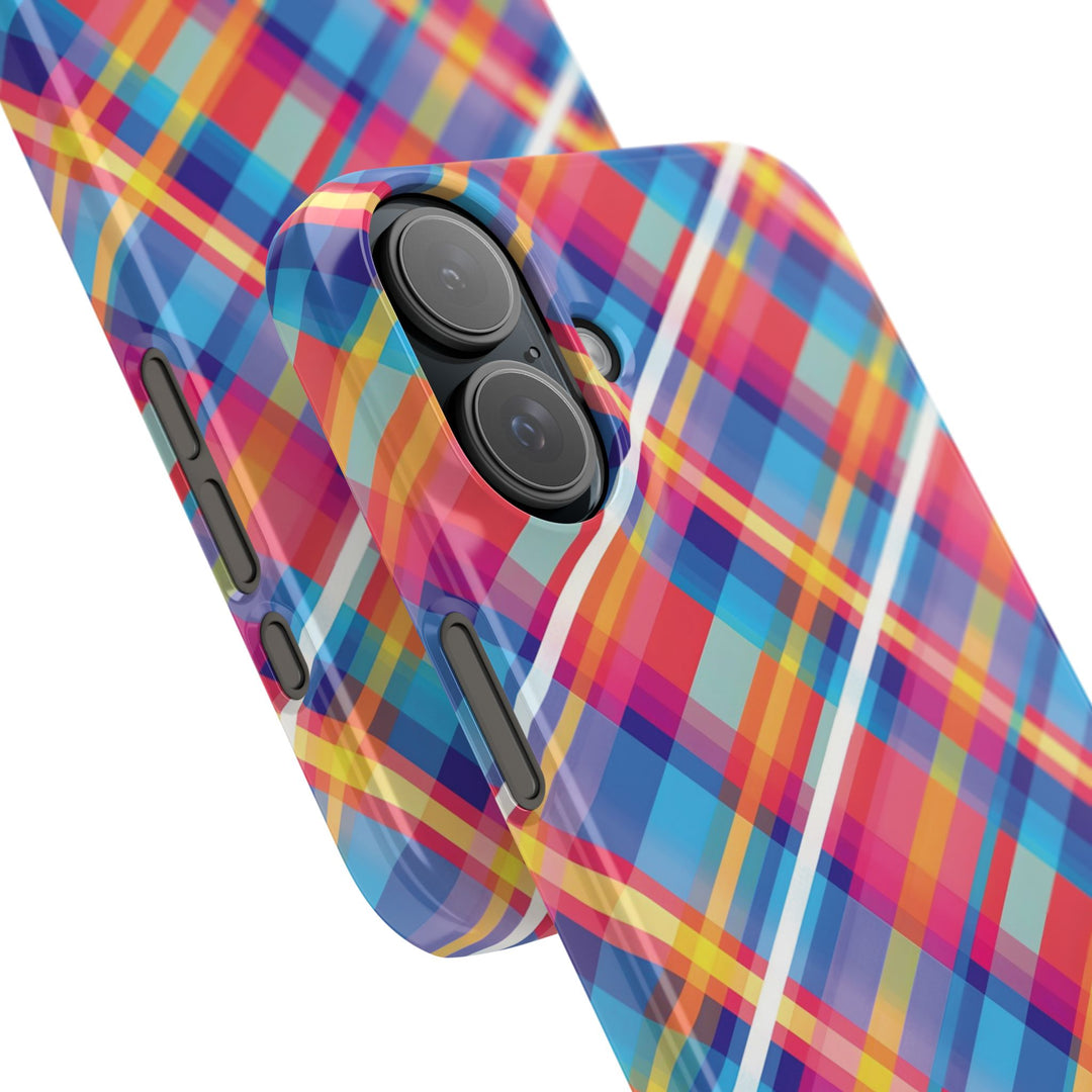 Slim Checkered Plaid Gift for Her Cute Phone Cases for Iphone 16 Pro Max | iPhone 15 Case | iPhone 15 Pro Max Case, Iphone 14, 13, 12, 11, 10, 8, 7 - Studio40ParkLane