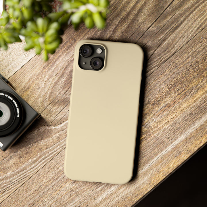 Slim Pale Yellow Gift for Her Aesthetic Cute Phone Case for Iphone 16 - | iPhone 15 Pro Max Case | iPhone 14 Case 13 12 11 10 9 8 7 - Studio40ParkLane