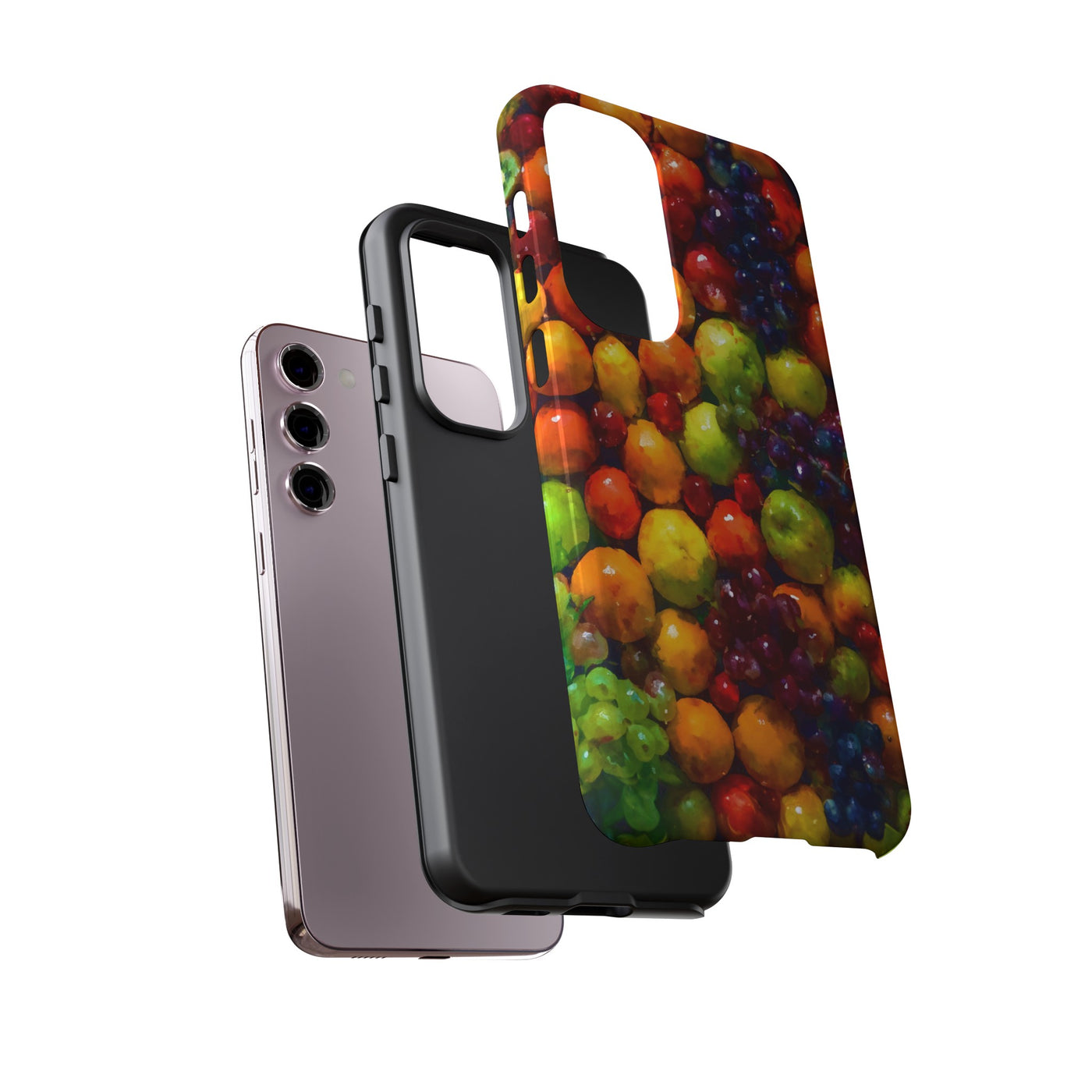 Impact Resistant, Fall Fruit, Cute Phone Cases for Samsung S24, S23, S22, S21, IPhone 15 pro Iphone 14 pro Iphone 13 IPhone 12 Iphone 11