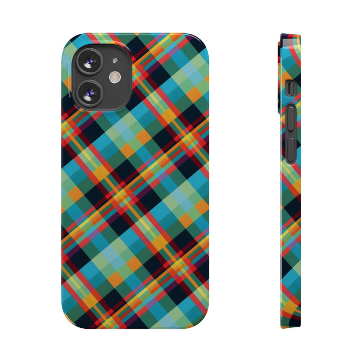 Slim Checkered Plaid Gift for Her Cute Phone Cases for Iphone 16 Pro Max | iPhone 15 Case | iPhone 15 Pro Max Case, Iphone 14, 13, 12, 11, 10, 8, 7 - Studio40ParkLane