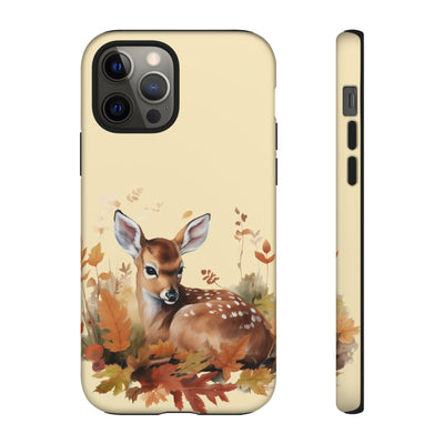 Autumn Fall Deer Gift for Her Cute Phone Case for, Samsung Galaxy S24, S23, S22, S21, IPhone 16 Case | Iphone 15, Iphone 14, IPhone 13 Case