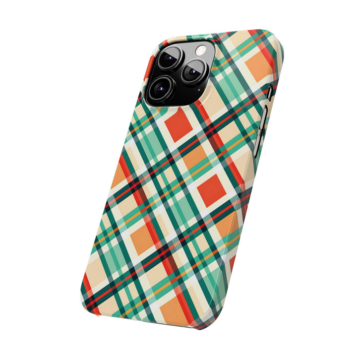 Slim Checkered Plaid Gift for Her Cute Phone Cases for Iphone 16 Pro Max | iPhone 15 Case | iPhone 15 Pro Max Case, Iphone 14, 13, 12, 11, 10, 8, 7 - Studio40ParkLane