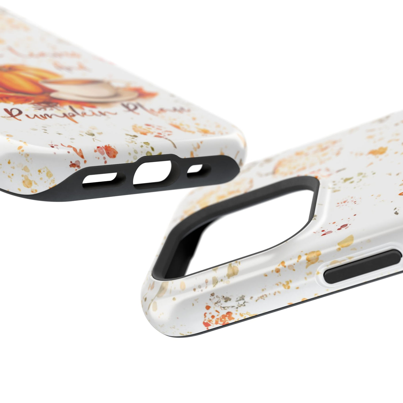 Fall Leaves Pumpkins Tough Magsafe Cute Phone Cases for Iphone | iPhone 15 Case | iPhone 15 Pro Max Case, Iphone 14, Iphone 14 13 12 11 10 9 8 7 - Studio40ParkLane