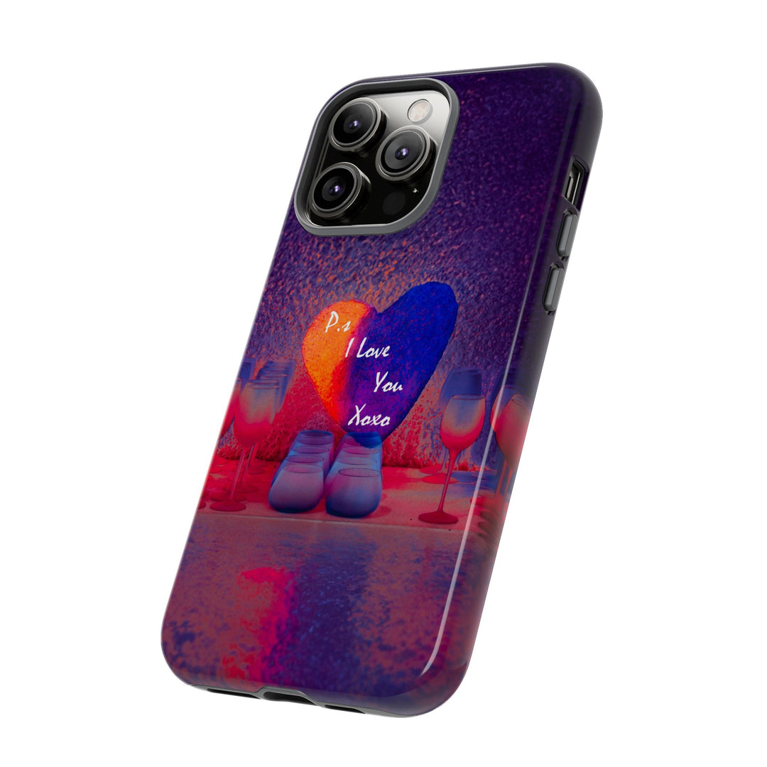 Cute Samsung Case | Cool Iphone Case | PS I love You - Heart, Samsung S24, S23, S22, S21, IPhone 15 Case | Iphone 14 Case, Iphone 13 Case - Studio40ParkLane