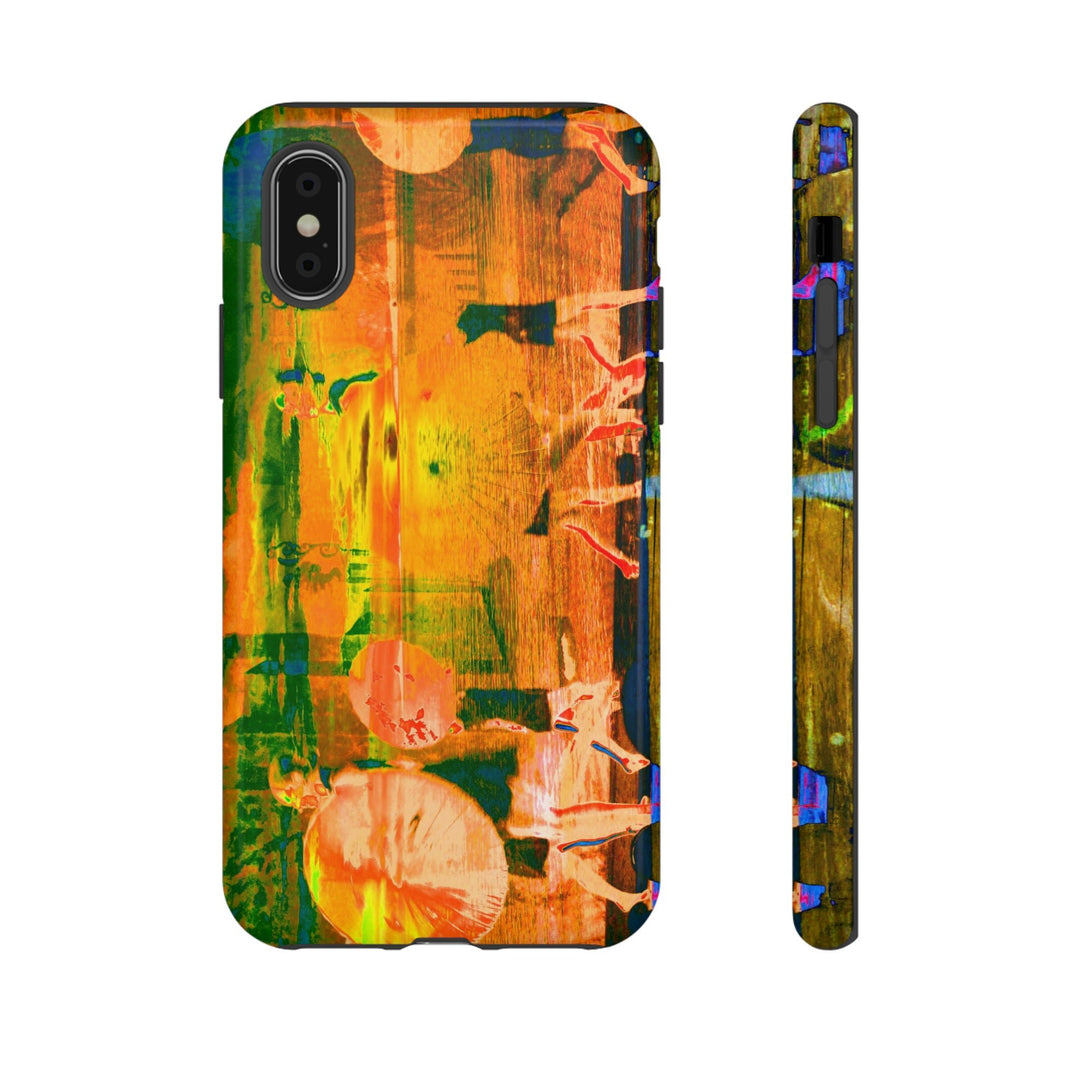 Cute IPhone Case | iPhone 15 Case | iPhone 15 Pro Max Case, Iphone 14 Case, Iphone 14 Pro Max Case IPhone Case for Traveler, Fall Sunset Dance - Studio40ParkLane