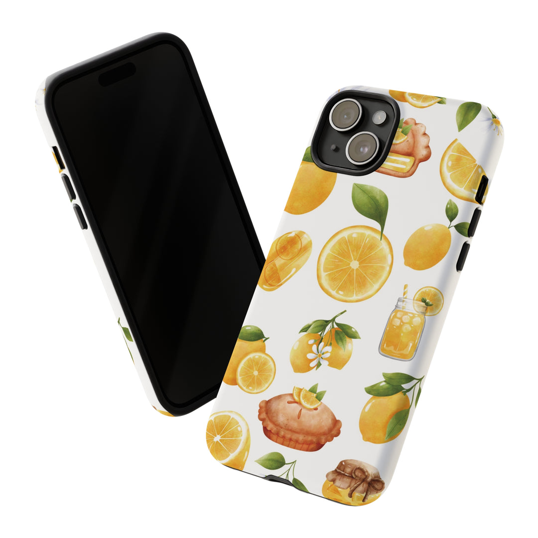 Cute IPhone Case | Summer Fruit Lemon, iPhone 15 Case | iPhone 15 Pro Case, Iphone 14 Case, Iphone 14 Pro Max Case, Protective Iphone Case - Studio40ParkLane