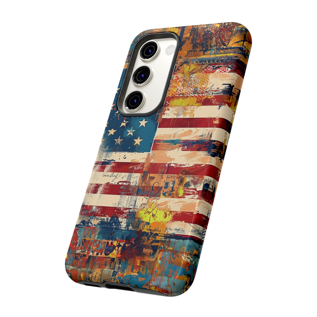 Impact Resistant, American Flag, Cute Phone Cases for Samsung S24, S23, S22, S21, IPhone 15 pro Iphone 14 pro Iphone 13 IPhone 12 Iphone 11 - Studio40ParkLane