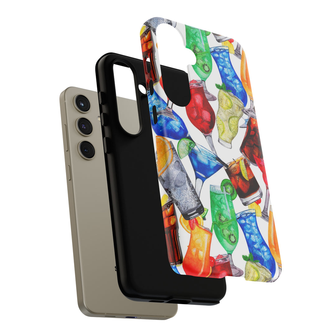 Cute Samsung Case | Cool Iphone Case | Summer Fruit Cocktail, Samsung S24, S23, S22, S21, IPhone 15 Case | Iphone 14 Case, Iphone 13 Case - Studio40ParkLane