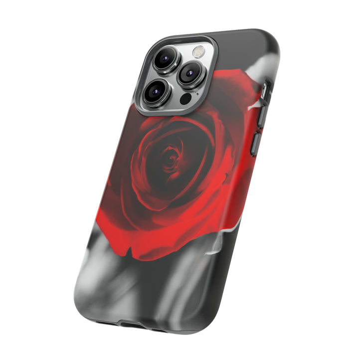 Cute IPhone Case | iPhone 15 Case | iPhone 15 Pro Max Case, Iphone 14 Case, Iphone 14 Pro Max Case IPhone Case for Art Lovers - Red Rose - Studio40ParkLane