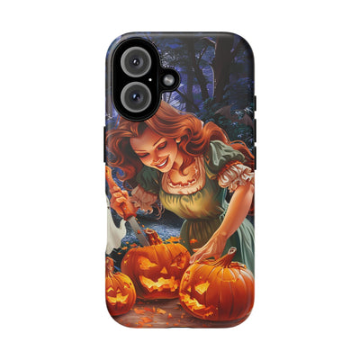 Autumn Fall Pumpkin Fairy Gift for Her Cute Phone Case for, Samsung Galaxy S24, S23, S22, S21, IPhone 16 Case | Iphone 15, Iphone 14, IPhone 13 Case