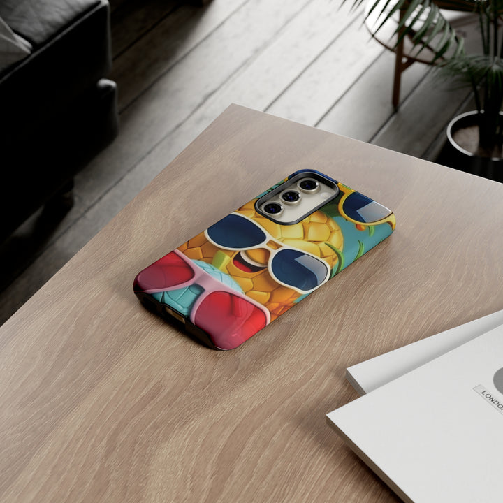 Cute Samsung Phone Case | Aesthetic Samsung Phone Case | Galaxy S23, S22, S21, S20 | Summer Pineapple Fruit, Protective Phone Case - Studio40ParkLane
