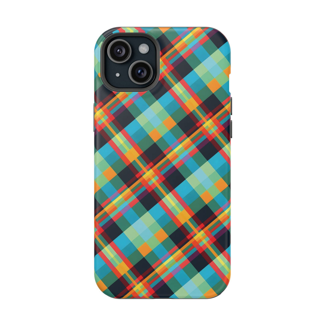 Checkered Plaid Magsafe Gift for Her Cute Phone Case for Iphone, | iPhone 16 | iPhone 15 Pro Max, Iphone 14 Pro Max, 13 12 11 10 9 8 7 - Studio40ParkLane