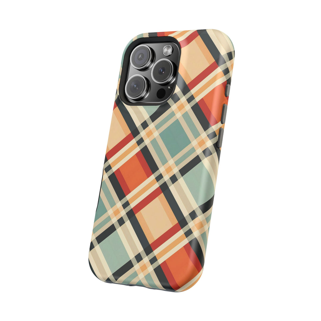 Checkered Plaid Magsafe Gift for Her Cute Phone Case for Iphone, | iPhone 16 | iPhone 15 Pro Max, Iphone 14 Pro Max, 13 12 11 10 9 8 7 - Studio40ParkLane