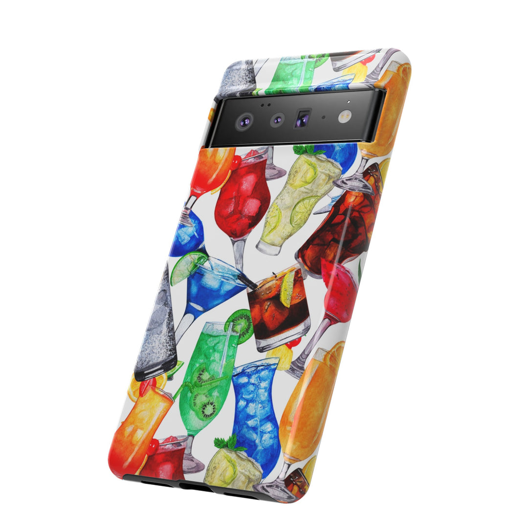 Cute Samsung Case | Cool Iphone Case | Summer Fruit Cocktail, Samsung S24, S23, S22, S21, IPhone 15 Case | Iphone 14 Case, Iphone 13 Case - Studio40ParkLane