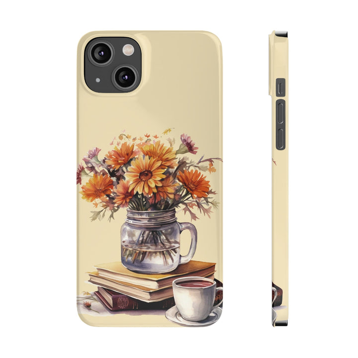 Slim Fall Autumn Leaves Cute Phone Cases for Iphone 16 | iPhone 15 Case | iPhone 15 Pro Max Case, Iphone 14, Iphone 14 Pro Max, Iphone 13, Slim Mom Dad Gift - Studio40ParkLane