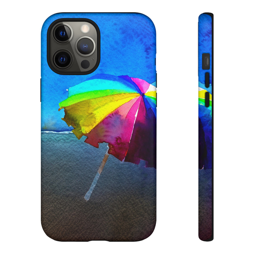 Cute Samsung Case | Cool Iphone Case | Summer Colorful Beach Parasol, Samsung S24, S23, S22, S21, IPhone 15 Case | Iphone 14 Case, Iphone 13 Case - Studio40ParkLane