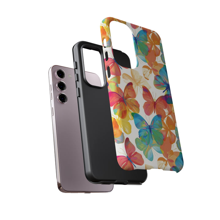 Cute Samsung Case | Cool Iphone Case | Summer Bright Butterflies, Samsung S24, S23, S22, S21, IPhone 15 Case | Iphone 14 Case, Iphone 13 Case - Studio40ParkLane