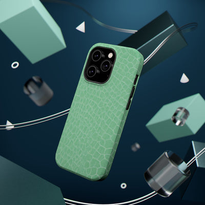 Non Leather Mint Color Pattern Magsafe Cute Phone Case for Iphone Gift for Her, | iPhone 15 Case | iPhone 15 Pro Max Case, Iphone 14, Iphone 14 Pro Max, Iphone 13, Iphone 16 - Studio40ParkLane