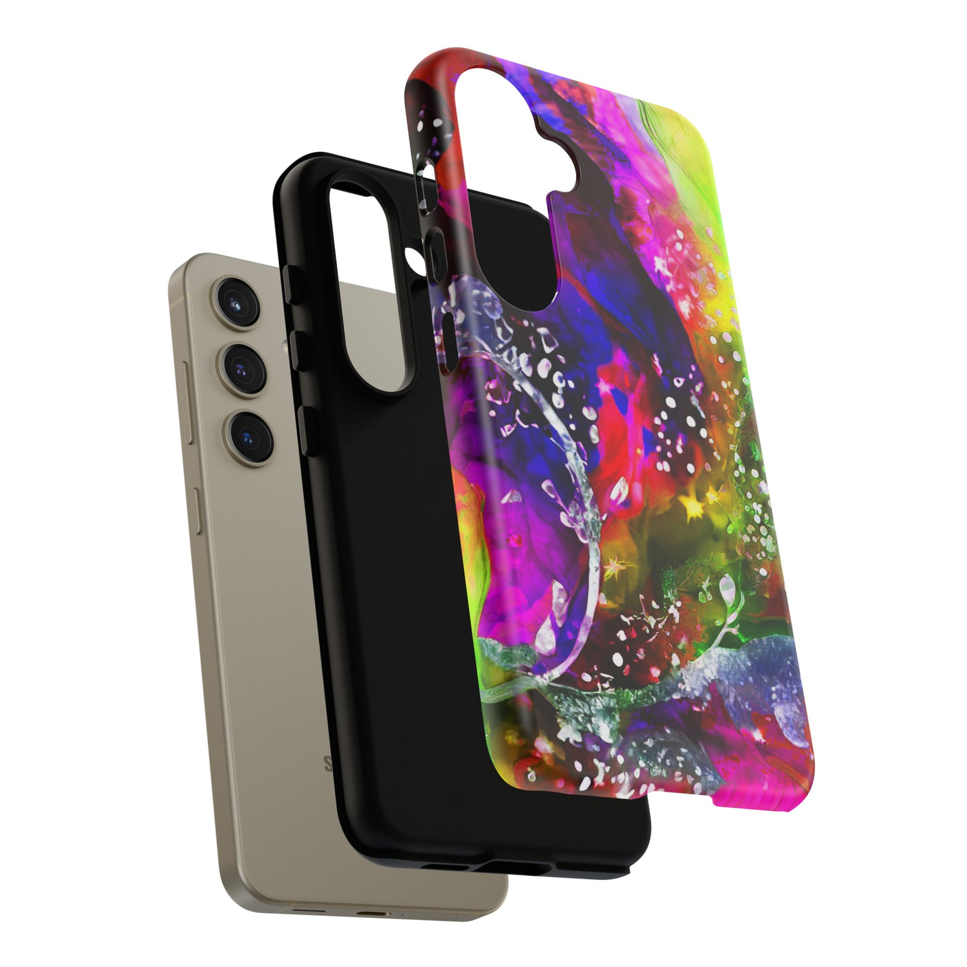 Impact Resistant, Multi Color Marble, Cute Phone Cases for Samsung S24, S23, S22, S21, IPhone 15 pro Iphone 14 pro Iphone 13 IPhone 12 Iphone 11