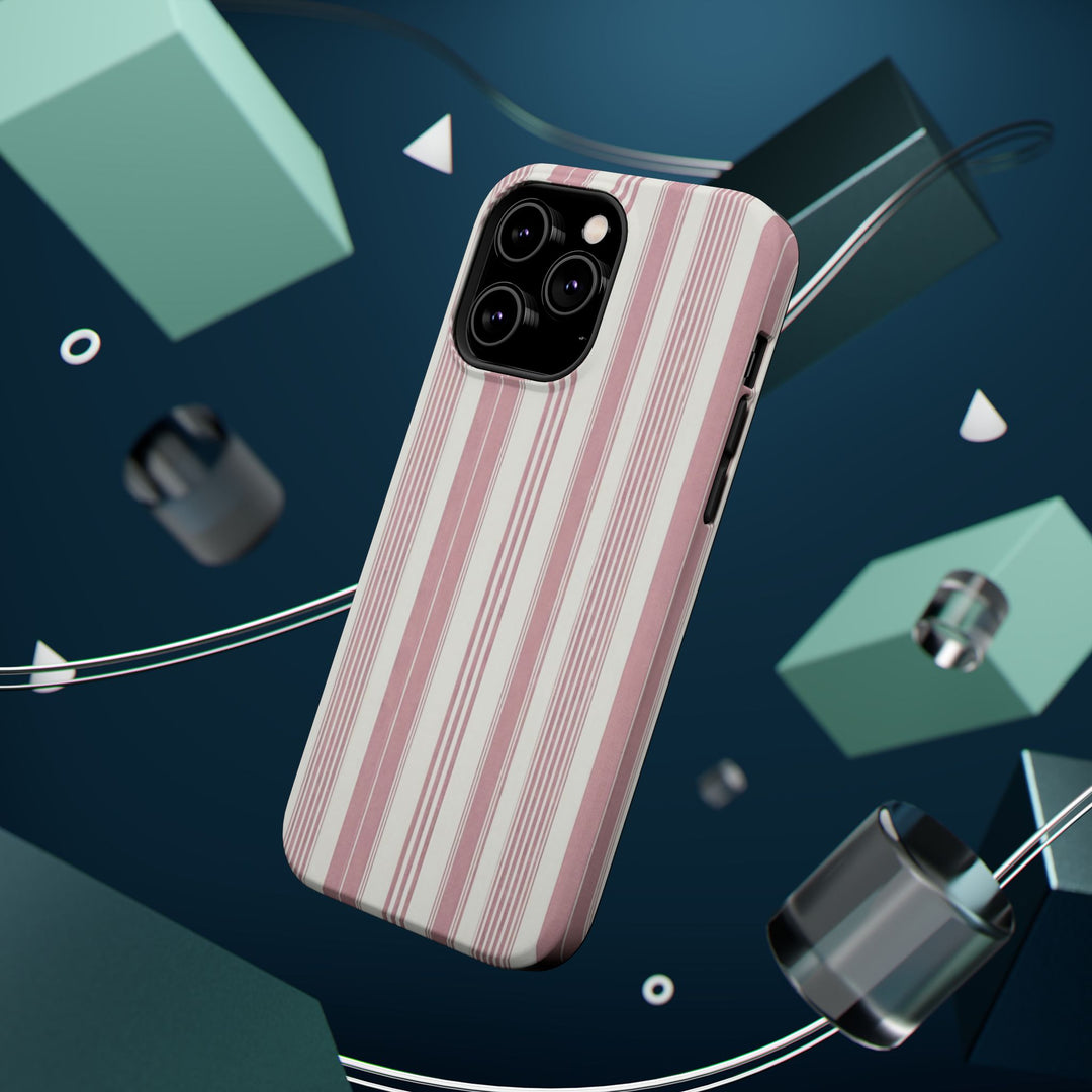 MagSafe Cute Phone Case, Coastal Striped Phone Case for iPhone 17 16 15 14 13 12 Pro Max, Samsung S26 S25 S24 Ultra case - Studio40ParkLane