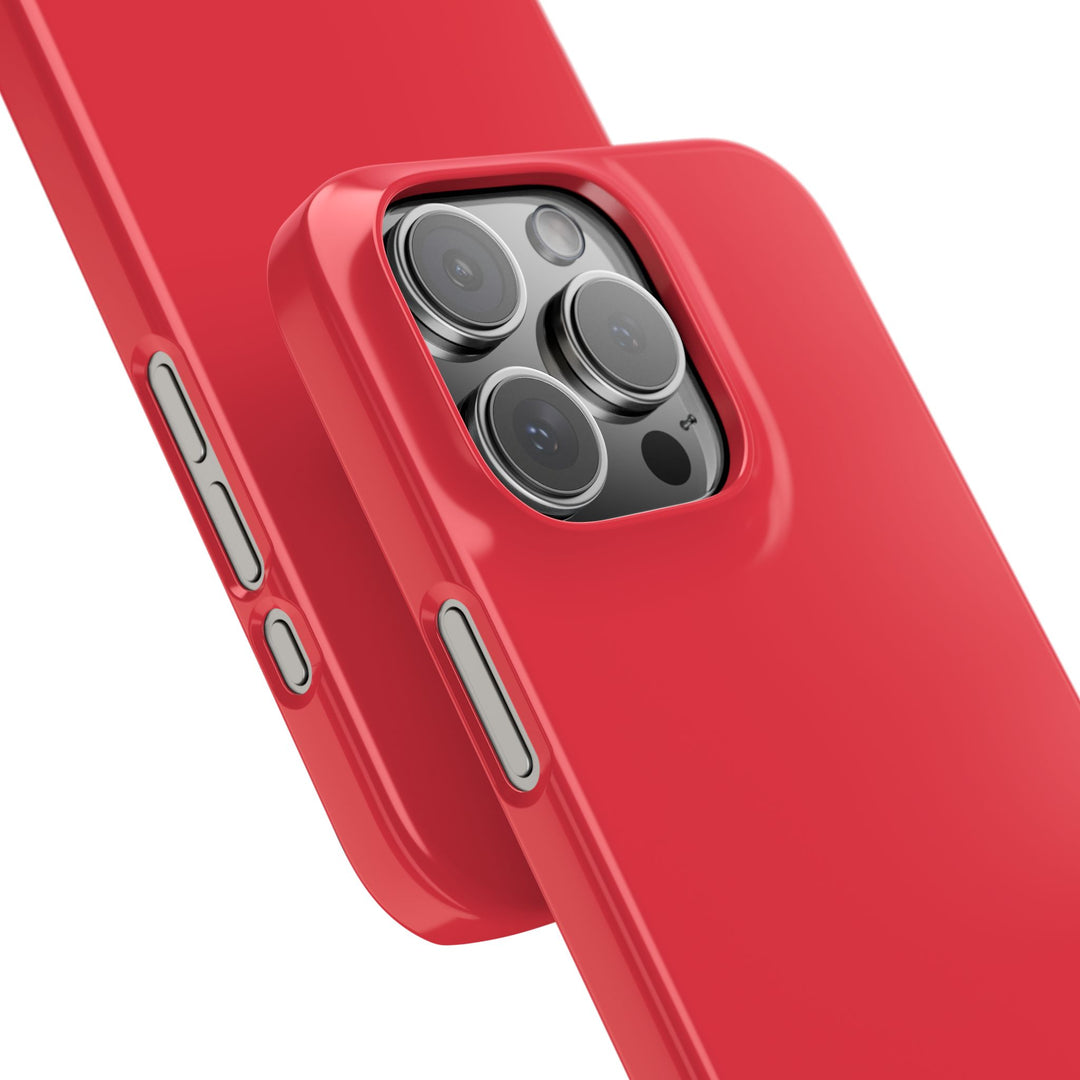 Slim Red Rouge Gift for Her Aesthetic Cute Phone Case for Iphone 16 - | iPhone 15 Pro Max Case | iPhone 14 Case 13 12 11 10 9 8 7 - Studio40ParkLane