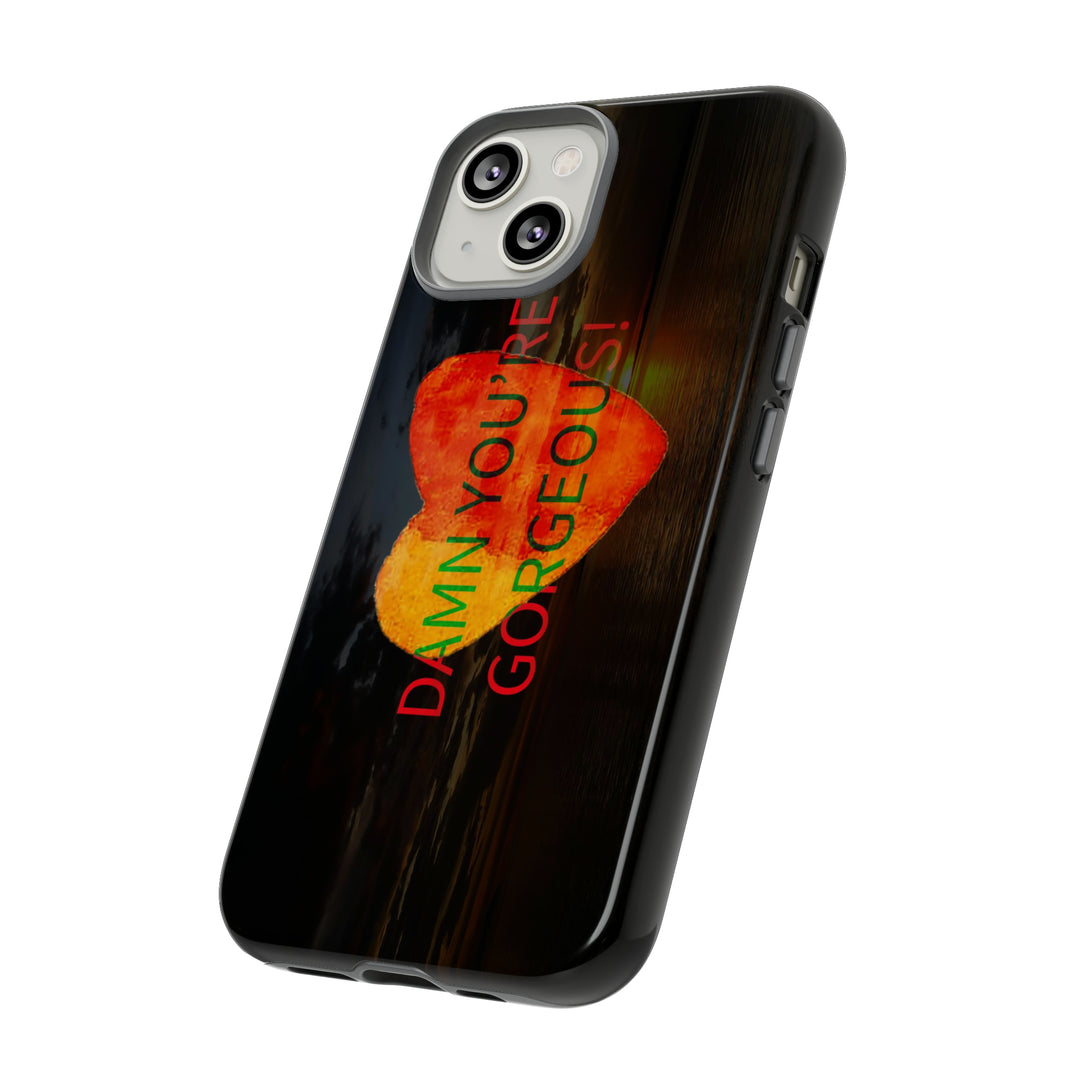 Cute IPhone Case | iPhone 15 Case | iPhone 15 Pro Max Case, Iphone 14 Case, Iphone 14 Pro Max Case IPhone Case for Art Lovers, Heart Sunset - Studio40ParkLane