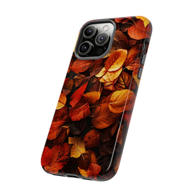 Autumn Fall Leaves Gift for Her Cute Phone Case for, Samsung Galaxy S24, S23, S22, S21, IPhone 16 Case | Iphone 15, Iphone 14, IPhone 13 Case