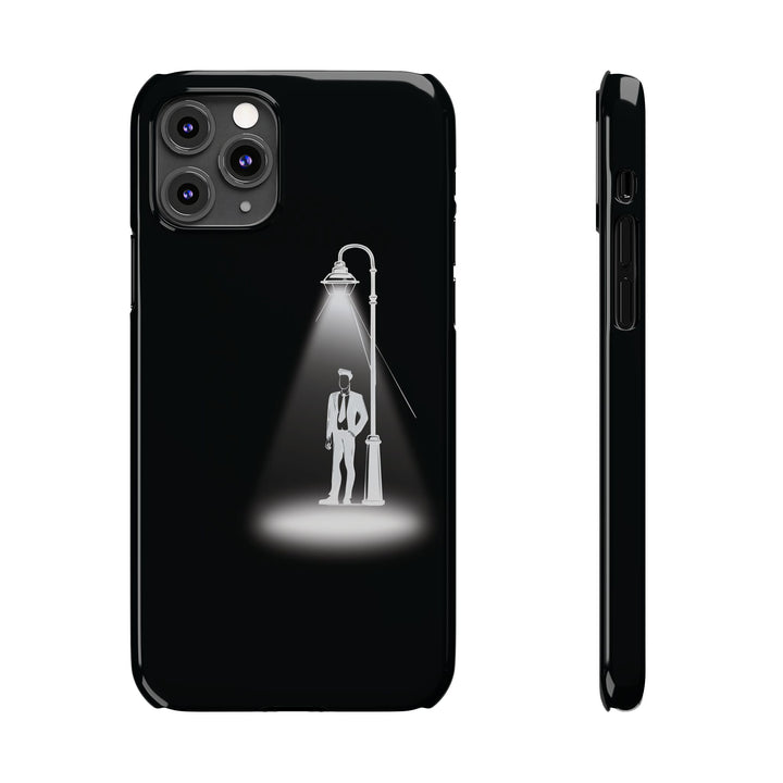 Slim Mystery Man Spotlight Gift for Her Cute Phone Cases for Iphone 16 Pro Max | iPhone 15 Case | iPhone 15 Pro Max Case, Iphone 14, 13, 12, 11, 10, 8, 7 - Studio40ParkLane