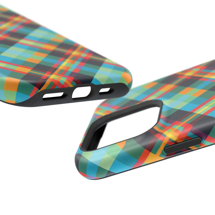Checkered Plaid Magsafe Gift for Her Cute Phone Case for Iphone, | iPhone 16 | iPhone 15 Pro Max, Iphone 14 Pro Max, 13 12 11 10 9 8 7 - Studio40ParkLane