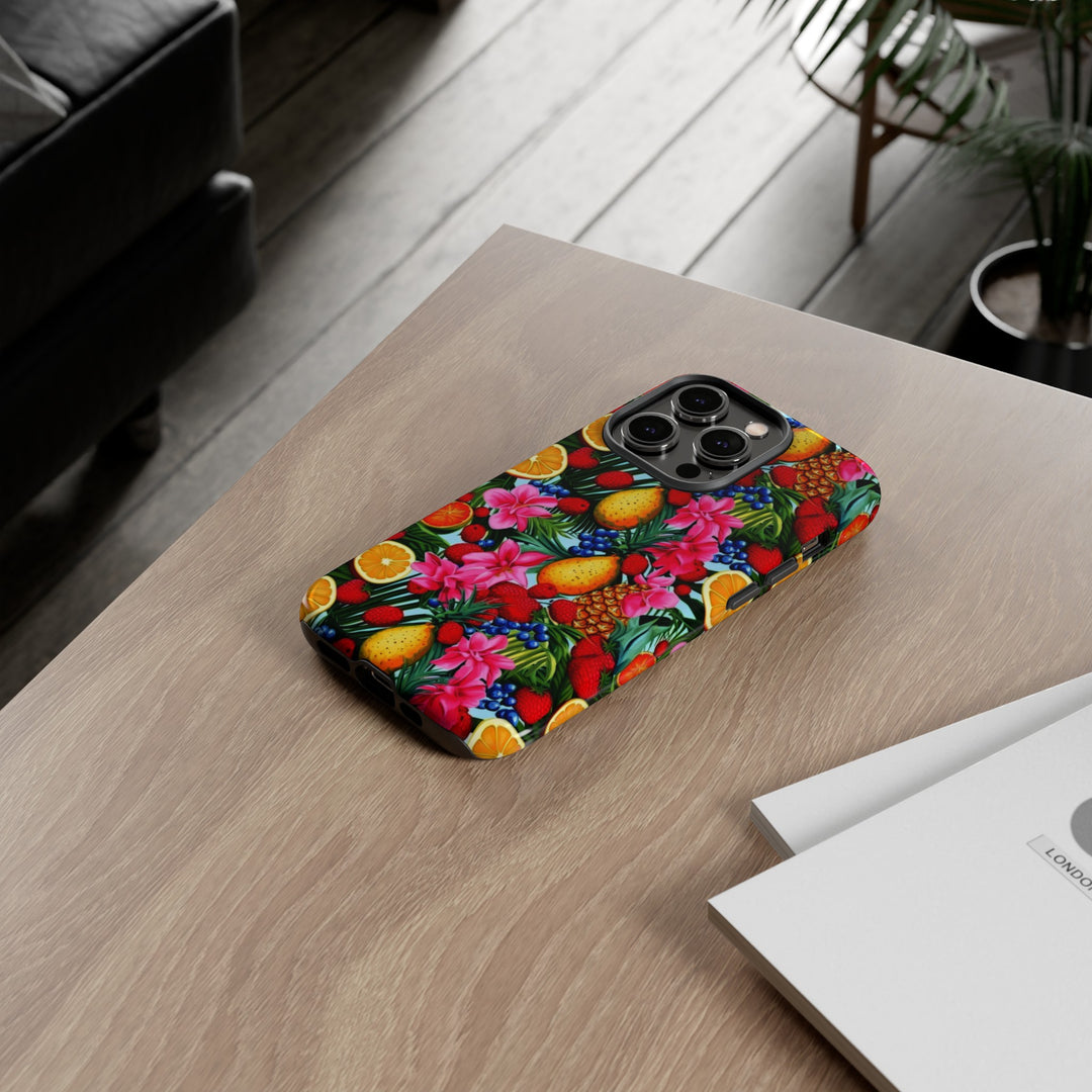 Cute Samsung Case | Cool Iphone Case | Summer Mixed Fruit, Samsung S24, S23, S22, S21, IPhone 15 Case | Iphone 14 Case, Iphone 13 Case - Studio40ParkLane