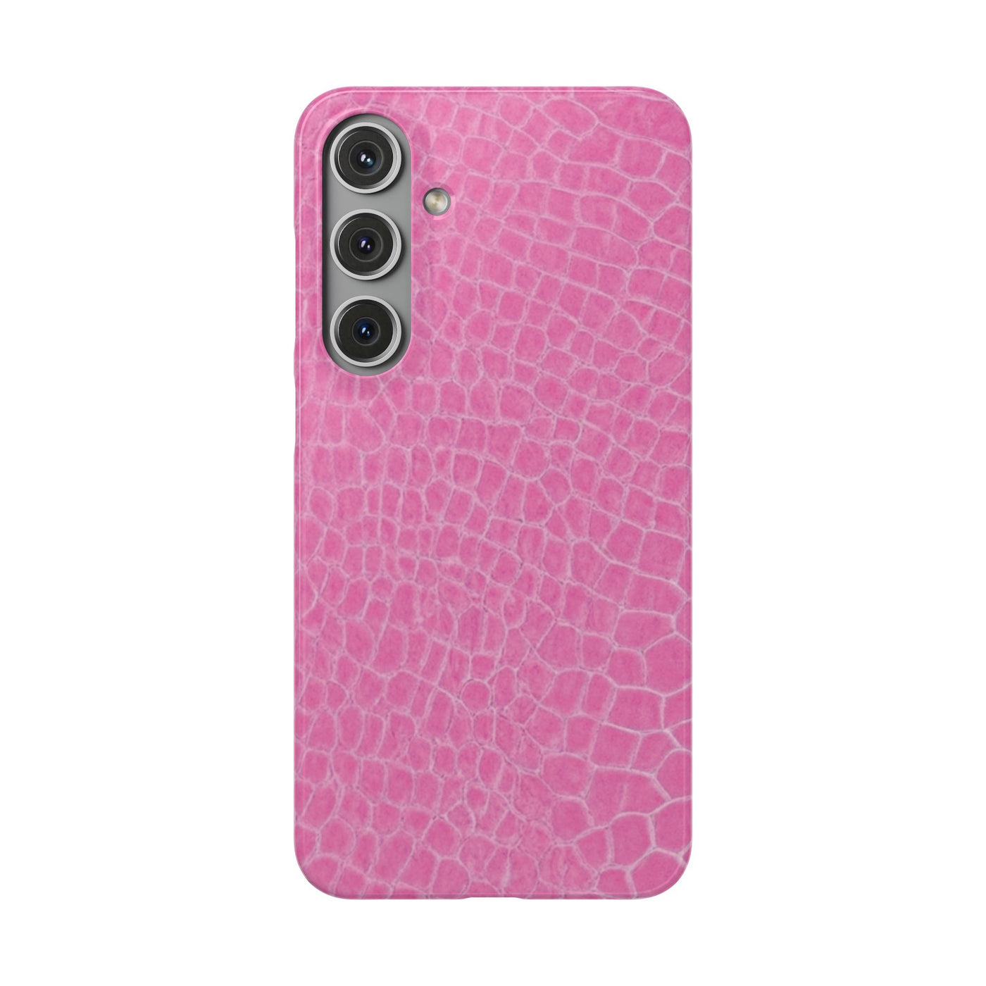 Snap Non Leather Pink Color Pattern Gift for Her Cute Phone Cases for Samsung Galaxy S24, S23, S22, S21, S20, Plus, Ultra, Iphone 16, 15, 14, Pro and Max - Studio40ParkLane