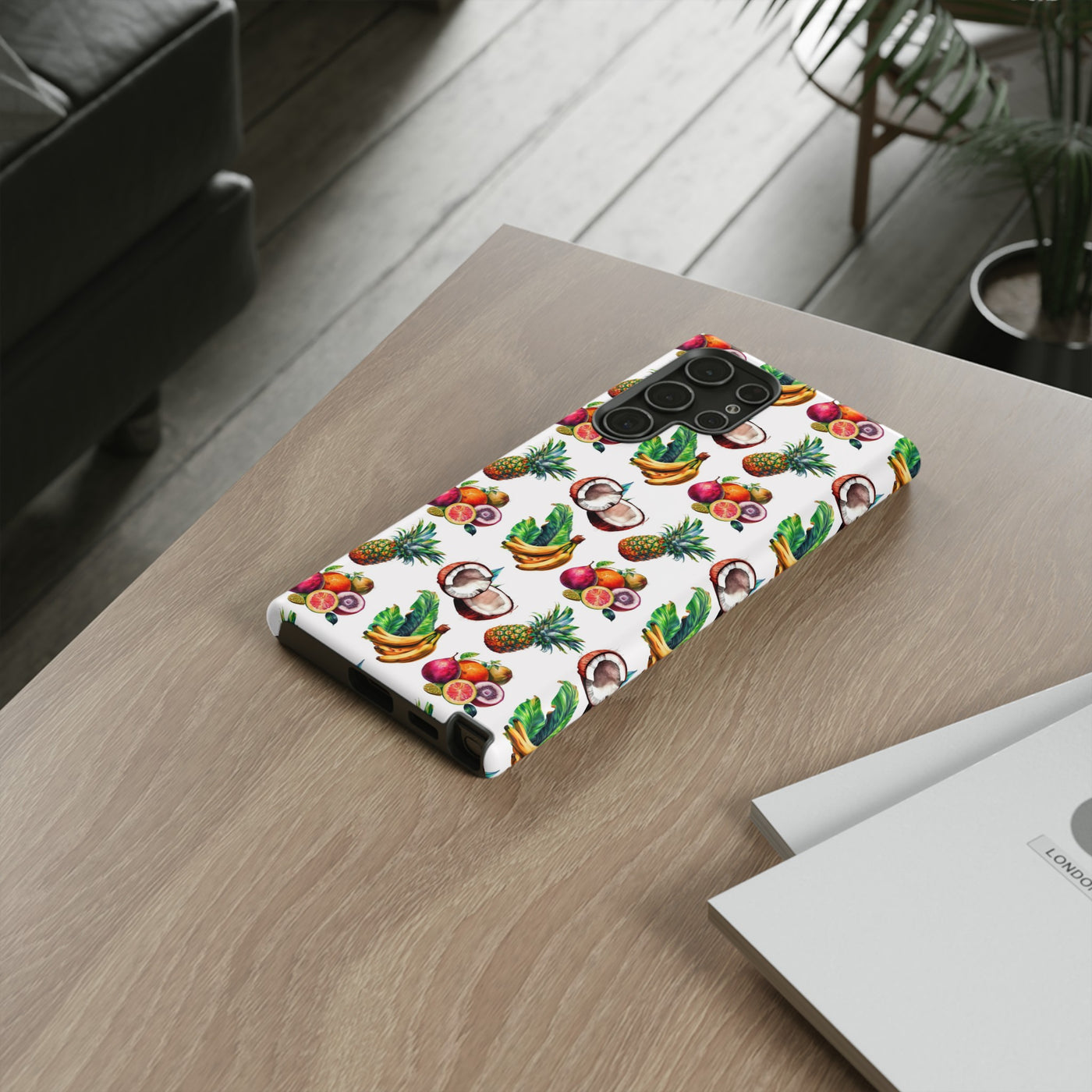 Cute Samsung Case | Cool Iphone Case | Tropical Summer Fruit, Samsung S24, S23, S22, S21, IPhone 15 Case | Iphone 14 Case, Iphone 13 Case