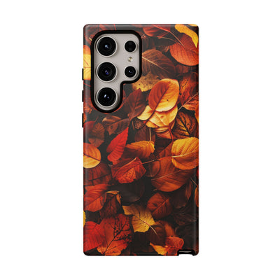 Autumn Fall Leaves Gift for Her Cute Phone Case for, Samsung Galaxy S24, S23, S22, S21, IPhone 16 Case | Iphone 15, Iphone 14, IPhone 13 Case