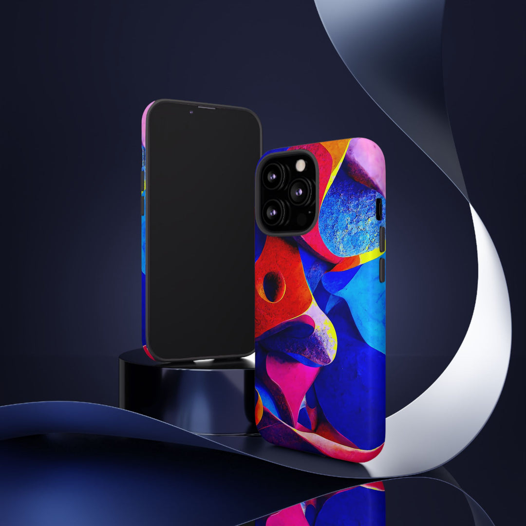 Impact Resistant, Abstract Shapes, Cute Phone Cases for Samsung S24, S23, S22, S21, IPhone 15 pro Iphone 14 pro Iphone 13 IPhone 12 Iphone 11 - Studio40ParkLane