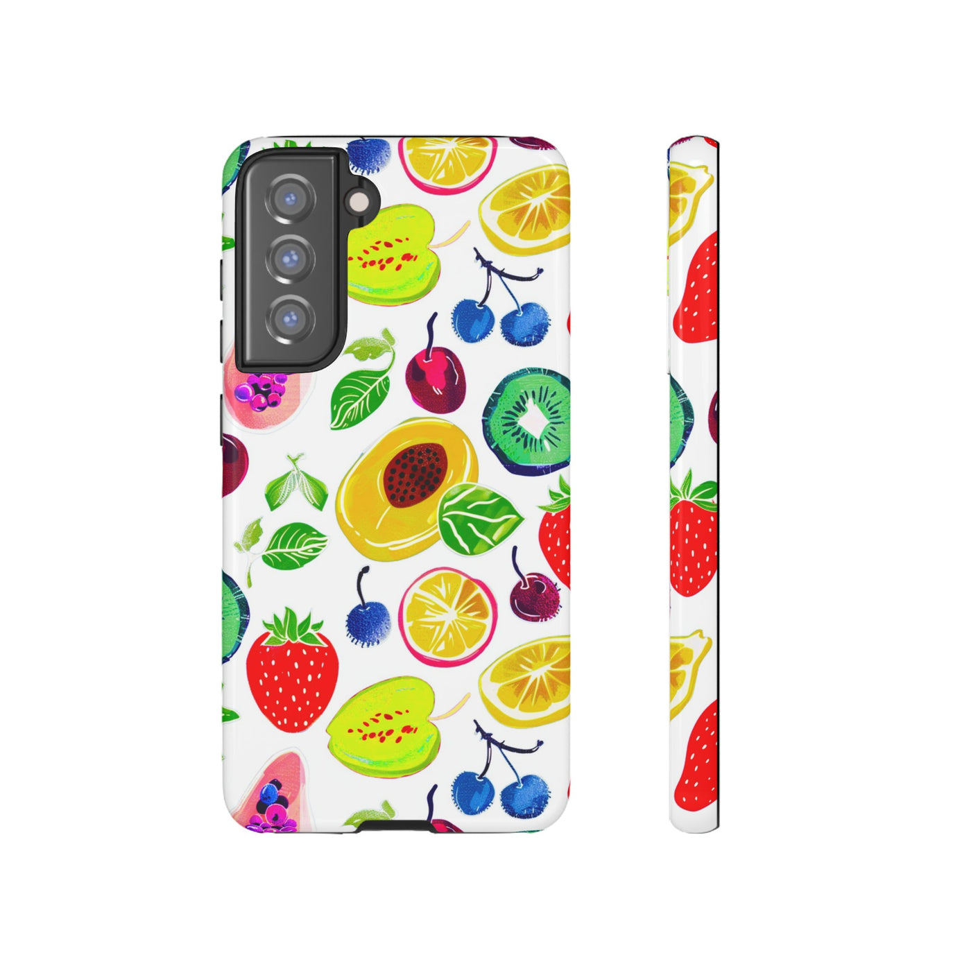 Impact Resistant, Summer Fruit, Cute Phone Cases for Samsung S24, S23, S22, S21, IPhone 15 pro, Iphone 14 pro, Iphone 13 IPhone 12 Iphone 11