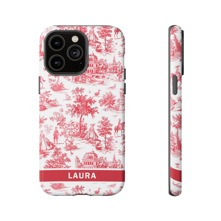 Premium Tough Personalized Initial Custom Gift Cute Phone Cases for Samsung Galaxy S24, S23, S22, S21 Plus, Ultra, Iphone 16, 15, 14 Pro Max - Studio40ParkLane