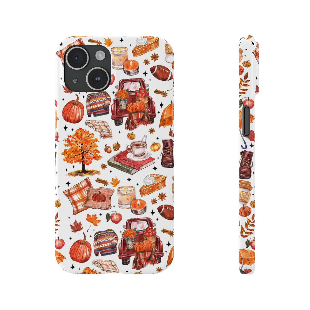 Slim Cute Fall Phone Cases Gift for Her Coquette Collage for Iphone 16 | iPhone 15 Case | iPhone 15 Pro Max Case, Iphone 14 Case, Iphone 13, Slim - Studio40ParkLane