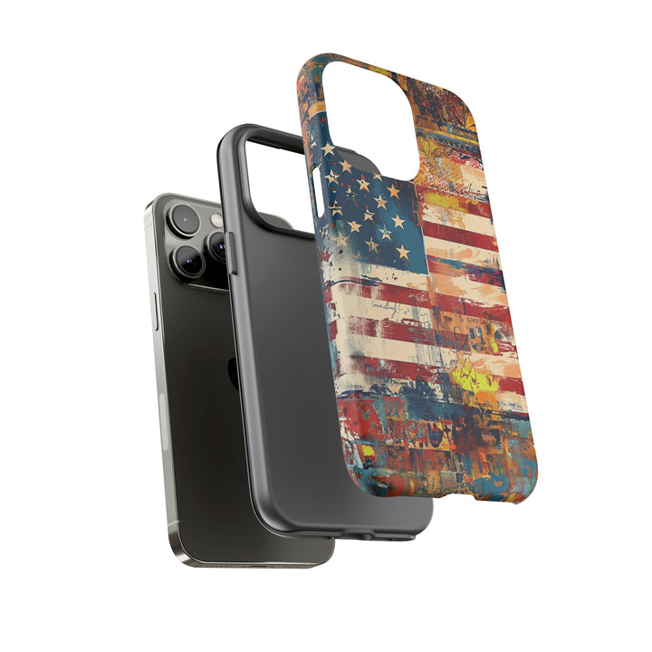 Impact Resistant, American Flag, Cute Phone Cases for Samsung S24, S23, S22, S21, IPhone 15 pro Iphone 14 pro Iphone 13 IPhone 12 Iphone 11 - Studio40ParkLane