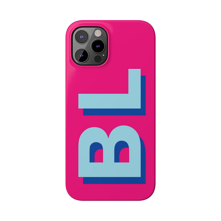 Slim Personalized Initial Custom Gift for Her Cute Phone Cases for Iphone 16 Pro Max | iPhone 15 Case | iPhone 15 Pro Max Case, Iphone 14, 13, 12, 11, 10, 8, 7 - Studio40ParkLane