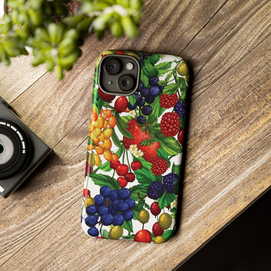 Cute Samsung Case | Cool Iphone Case | Summer Mixed Fruit, Samsung S24, S23, S22, S21, IPhone 15 Case | Iphone 14 Case, Iphone 13 Case - Studio40ParkLane