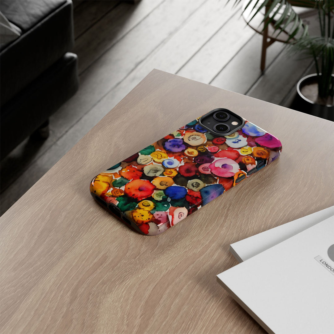 Impact Resistant, Fall Colors Buttons, Cute Phone Cases for Samsung S24, S23, S22, S21, IPhone 15 pro Iphone 14 pro Iphone 13 IPhone 12 Iphone 11 - Studio40ParkLane