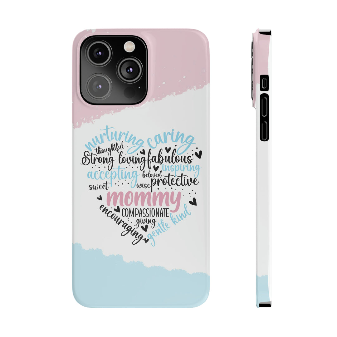 Slim Cute Phone Cases for Iphone - | iPhone 15 Case | iPhone 15 Pro Max Case, Iphone 14 Case, Iphone 14 Pro Max, Iphone 13, Mother&