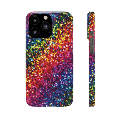 Snap Non-Glitter Muted Color Play on "Faux" Glitter Effect Cute Phone Cases for Samsung and Iphone, 16, 15, 14, S24, S23, S22, S21, S20, Plus and Ultra