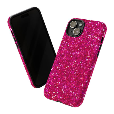 Pink Glitter Cute Phone Case, for IPhone 16 pro Max | Iphone 15, Iphone 14, IPhone 13 Case, 11 8 7, Samsung Galaxy S24, S23, S22, S21, 2 Layer Protection