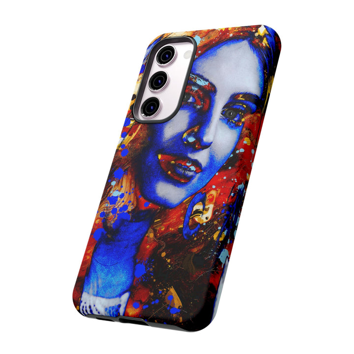 Cute Samsung Phone Case | Aesthetic Samsung Phone Case | Galaxy S23, S22, S21, S20 | Marble Splash Face, Protective Phone Case - Studio40ParkLane